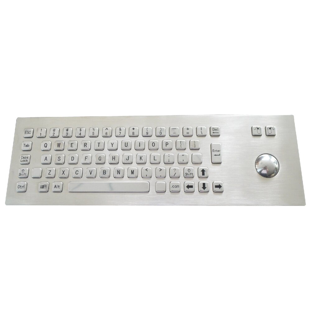 Çin'de Trackball Özellikli Özel Premium Tuş Takımı OEM Üreticisi CT-KB02-65-TM-400X124-TB