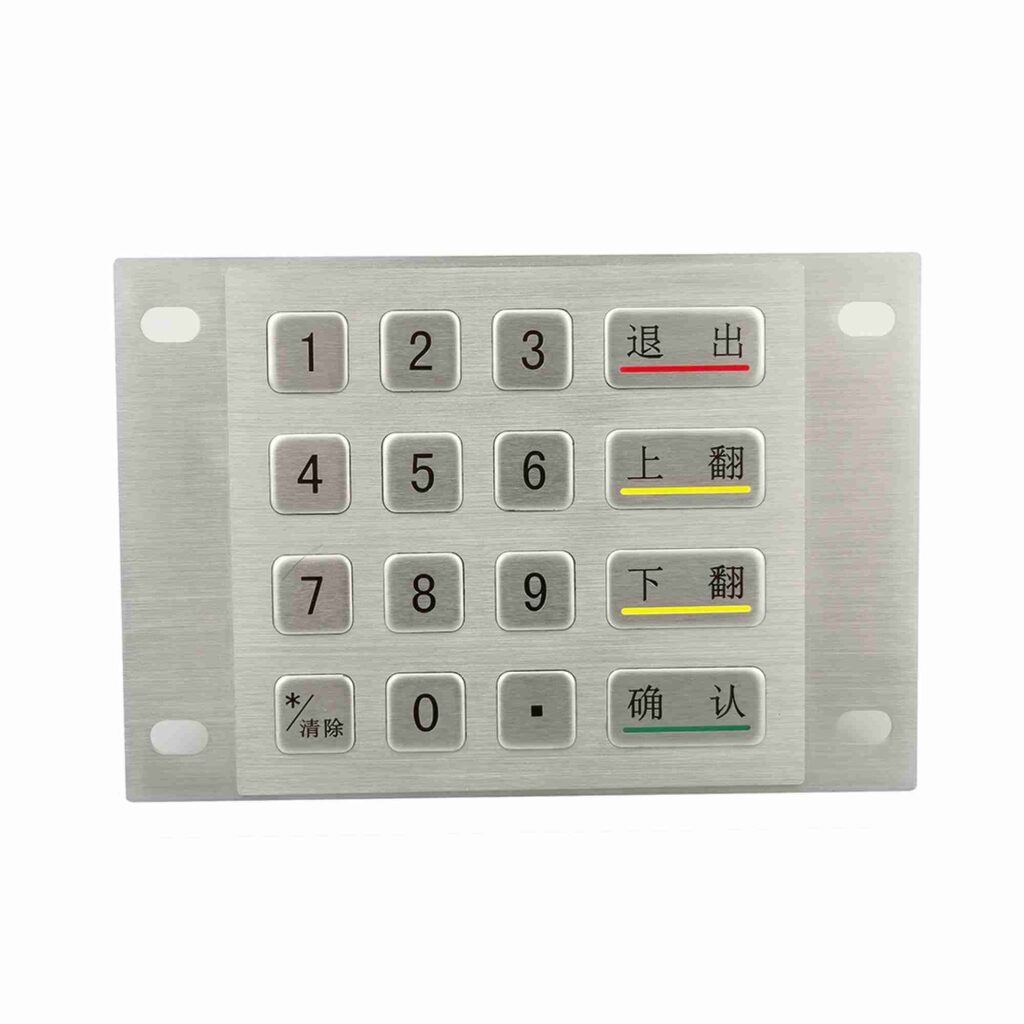 Çin'de Özel Üretim Premium Paslanmaz Çelik Tuş Takımı OEM Üreticisi CT-KPS05-16-RM