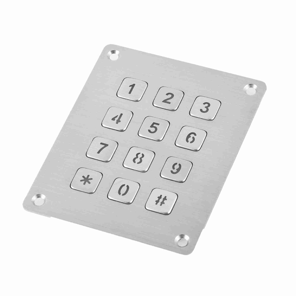 How Many Keys Should a Metal Keypad Have Ideal Industrial Keypad Design