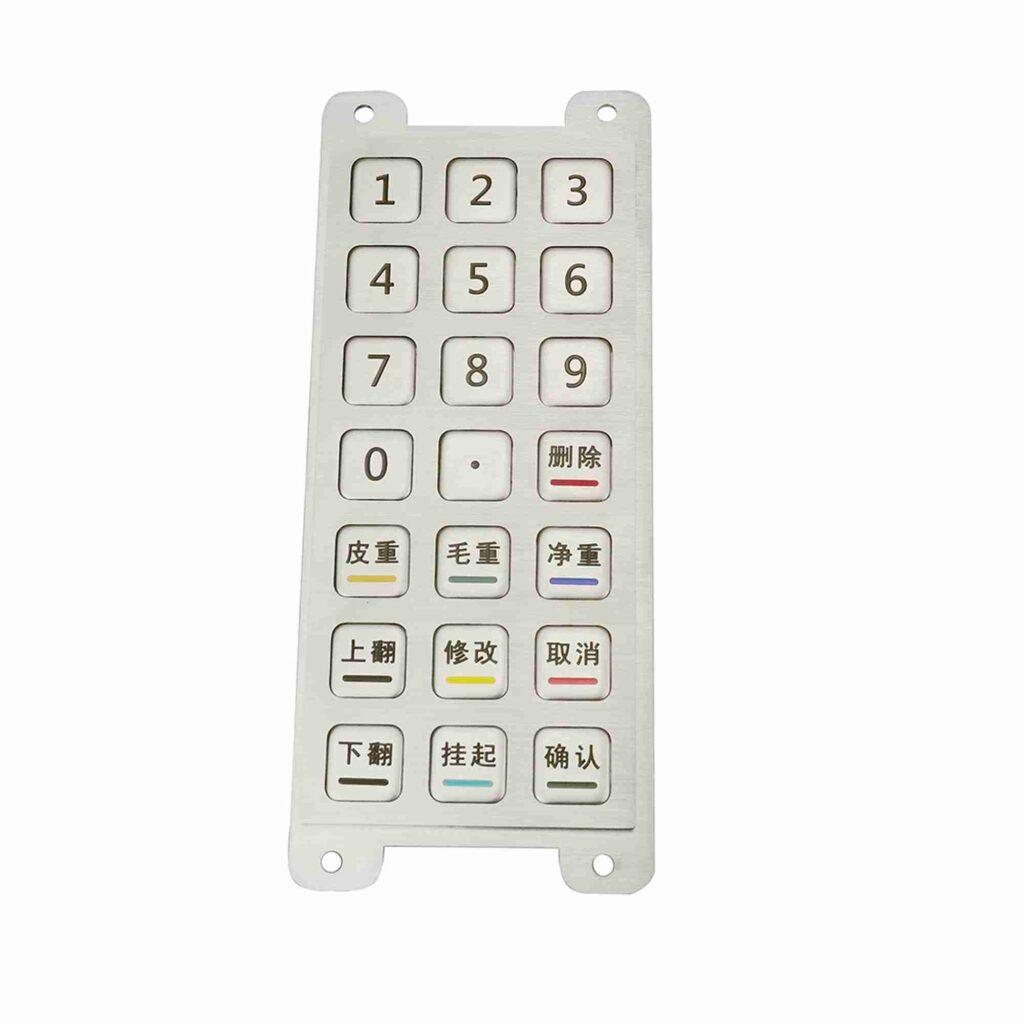 What Features Should a Heavy-Duty Metal Keypad Have for Industrial Performance and Durability