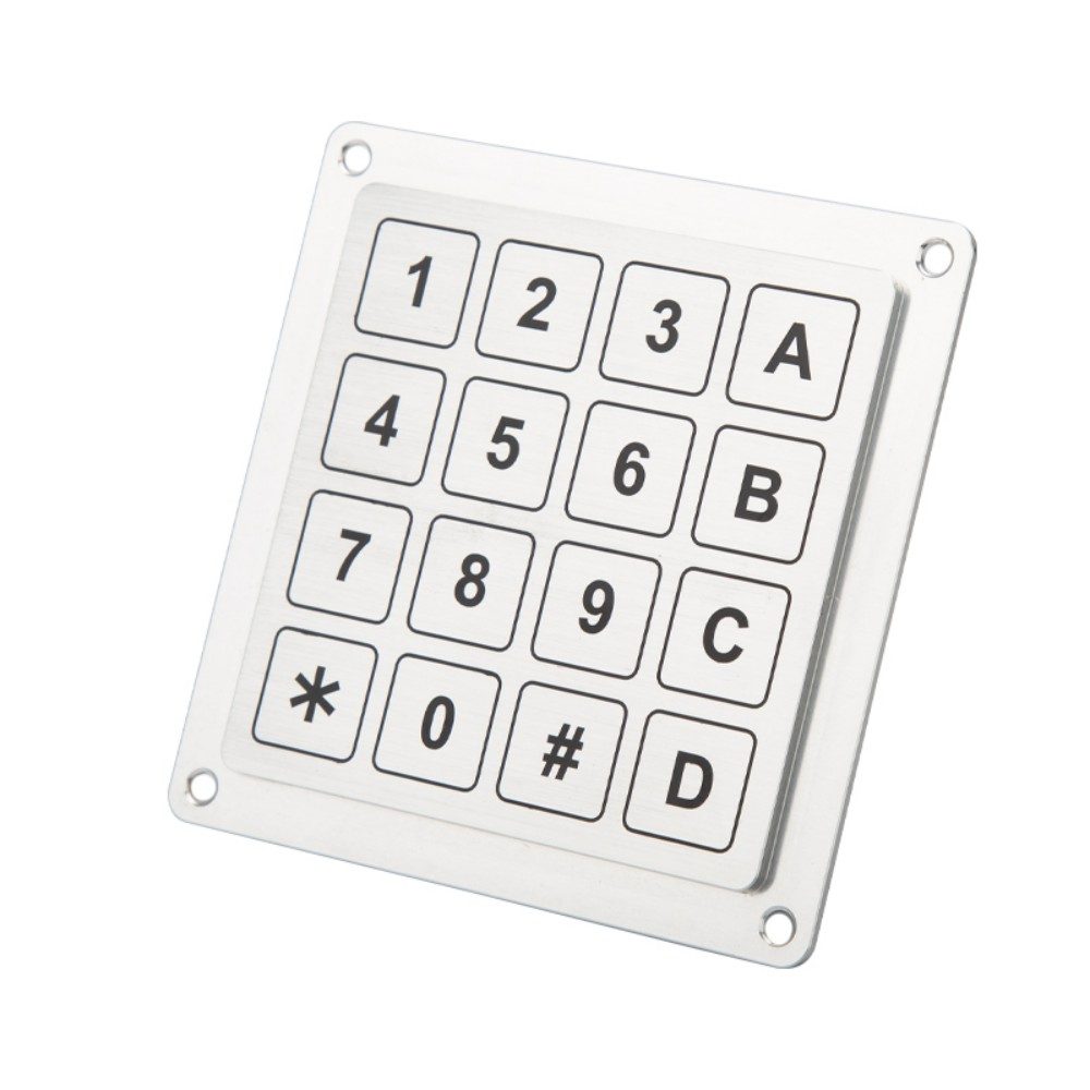 What Should You Consider When Selecting a Metal Keypad for Industrial Use