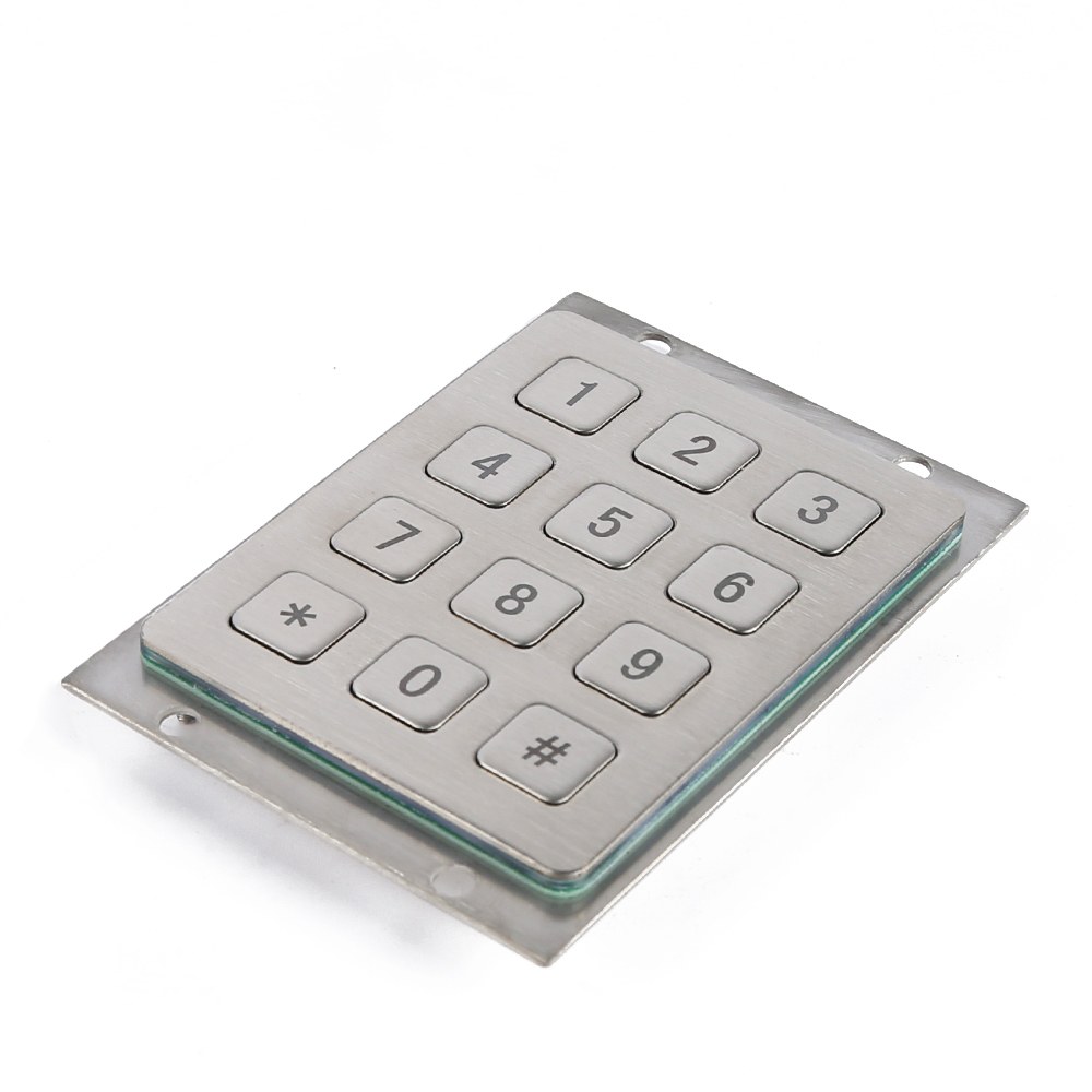 What Are the Common Mounting Types for Metal Keypads