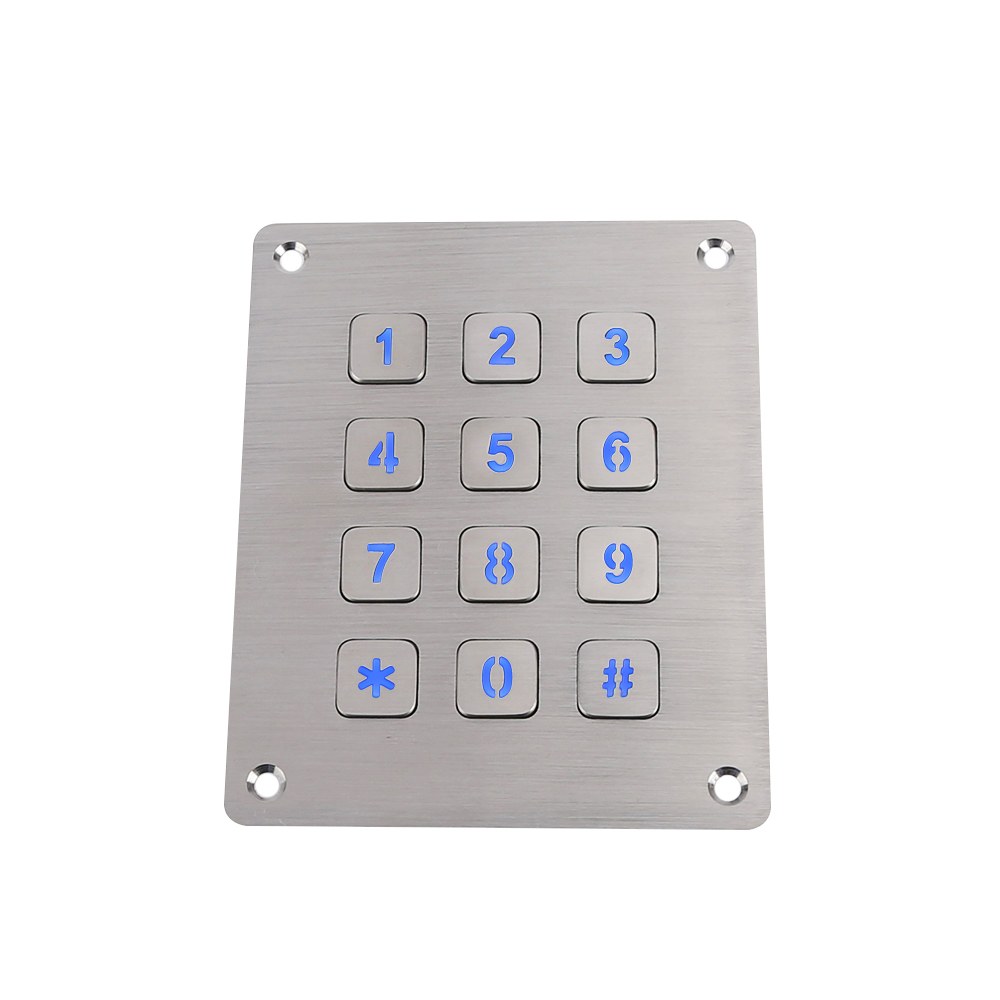 Materials and Finishes for Keypad Chemical Resistance