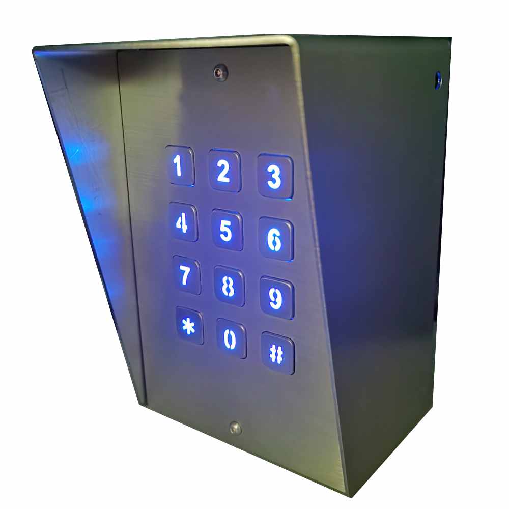 When To Choose An Illuminated Metal Keypad
