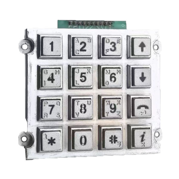 How Can Braille and Tactile Markings Be Integrated into a Metal Keypad Layout