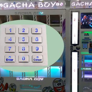 Keypado application parcel locker keypad